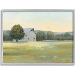 Stupell Rural Countryside Cottage Grey Framed Art 14x11"