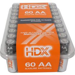 HDX AA Alkaline Battery 60-Pack