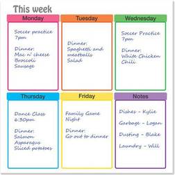 Dry Erase This Week at a glance-Magnet