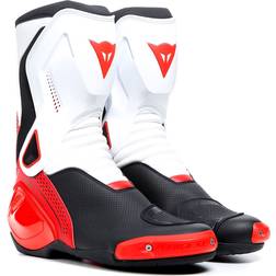 Dainese Nexus Air Mens Motorcycle Boots Black/White/Lava Red EUR