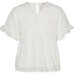 Vero Moda Maja Top - White/Snow White (10284628)