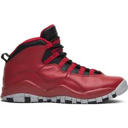 Nike Air Jordan 10 Retro BG Bulls Over Broadway - Gym Red/Black/Wolf Grey