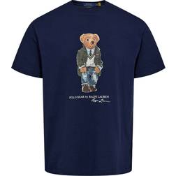 Polo Ralph Lauren Printed Bear Crew Neck T-shirt - Newport Navy