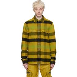 Rick Owens Yellow Check Shirt IT