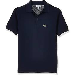 Lacoste Kid's Regular Fit Petit Piqué Polo Shirt - Navy Blue