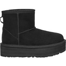 UGG Kid's Classic Mini Platform Boot - Black