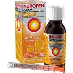 Nurofen Junior Fieber- Schmerzsaft Orange 40mg/ml Susp. Suspension