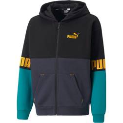 Puma Kid's Power Full Zip Hoodie - Parisian Night (670099-43)