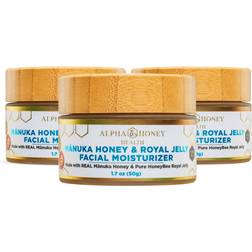 Alpha Honey Health Manuka Honey Liquid Skin Cream Night Serum 3-pack
