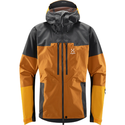 Haglöfs Spitz GTX Pro Jacket Men - Golden Brown/Magnetite