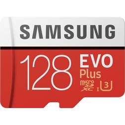 Samsung Evo Plus 128GB Micro SD SDXC Class 10 Memory Card U3 100MB/S MB-MC128HA APC