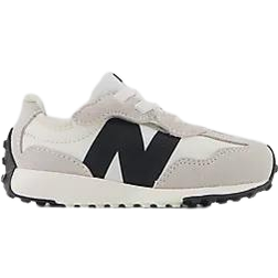 New Balance Toddler's 327 New- B Hook & Loop - Silver Birch/Black