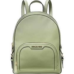 Michael Kors Jaycee Medium Pebbled Leather Backpack - Green