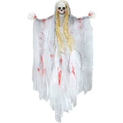 Widmann Party Decorations Halloween Ghos with Bloody Cloth 90cm