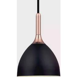 Halo Design Bellevue Black/Copper Pendellampe 24cm