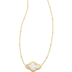 Kendra Scott Abbie Pendant Necklace - Gold/Mother of Pearl