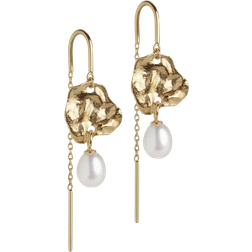 ENAMEL Copenhagen Kai Earrings - Gold/Pearls