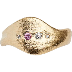 Stine A Ile De L´Amour Ring - Gold/White/Pink/Blue