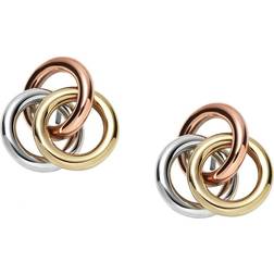 Fossil Classics Earrings - Gold/Rose Gold/Silver