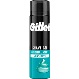 Gillette Original Scent Sensitive Shave Gel 200ml