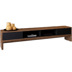 Ebern Designs Larksville Walnut/Black Fernsehschrank 190x45cm