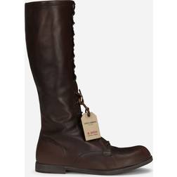 Dolce & Gabbana Leather Boots - Brown