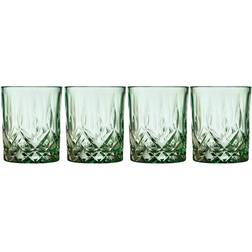 Lyngby Glas Sorrento Green Whiskyglas 32cl 4Stk.
