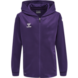 Hummel Core XK Poly Full Zip Hood Sweat - Acai (212651-3332)