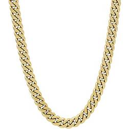 GLD Signature Cuban Chain Necklace 12mm - Gold
