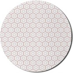 Ambesonne Abstract Mouse Pad Round