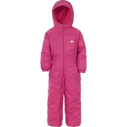 Trespass Kid's Dripdrop Rain Suit - Rosa