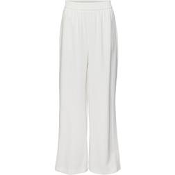 Vero Moda Carmen High Rise Trousers - White