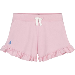 Polo Ralph Lauren Ruffled Stretch Mesh Short - Garden Pink w/ Dusty Blue