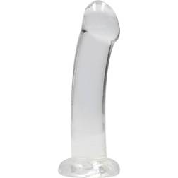 RealRock Crystal Clear Non Realistic Dildo 5 inch