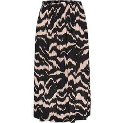 Part Two Jayla Skirt - Black Zebra Print