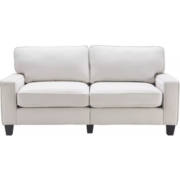 Serta Palisades Cream Sofa 73" 3 Seater