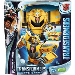 Hasbro Transformers Earthspark Spin Changer Bumblebee & Mo Malto