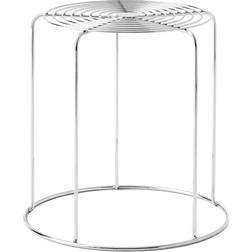 &Tradition Wire Stainless Steel Hocker