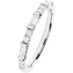 Christ Ring - White Gold/Diamonds