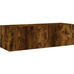 vidaXL 837299 Smoked oak TV-benk 100x31cm