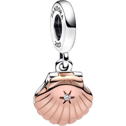 Pandora Club 2023 Seashell Charm - Rose Gold/Silver/Pearl/Transparent