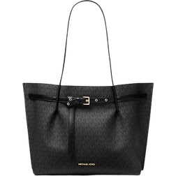 Michael Kors Emilia Large Logo Tote Bag - Black