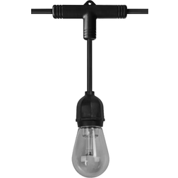 LEDVANCE Smart + String Light Black/Clear Lichterkette 12 Lampen