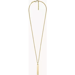 Fossil Drew Chain Necklace - Gold
