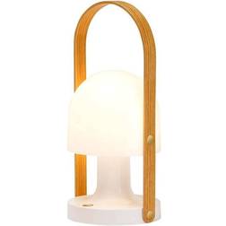 Marset FollowMe Walnut/White Tischlampe 28.8cm