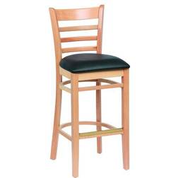 Royal Roy Black/Natural Bar Stool 43.4"