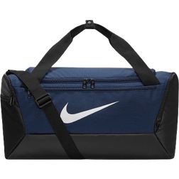 Nike Brasilia 9.5 Small Duffel Bag - Midnight Navy/Black/White