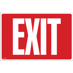 Cosco Exit Sign With Glow-in-the-Dark