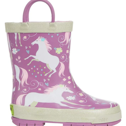 Western Chief Kid's Fancy Horse Rain Boot - Lilac