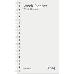 Mayland 2024 Week Planner Højformat Refill